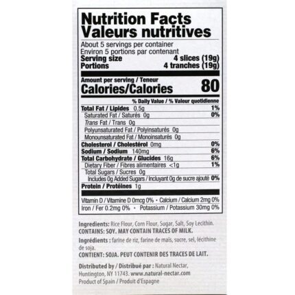 natural nectar original gluten free craklebred pack