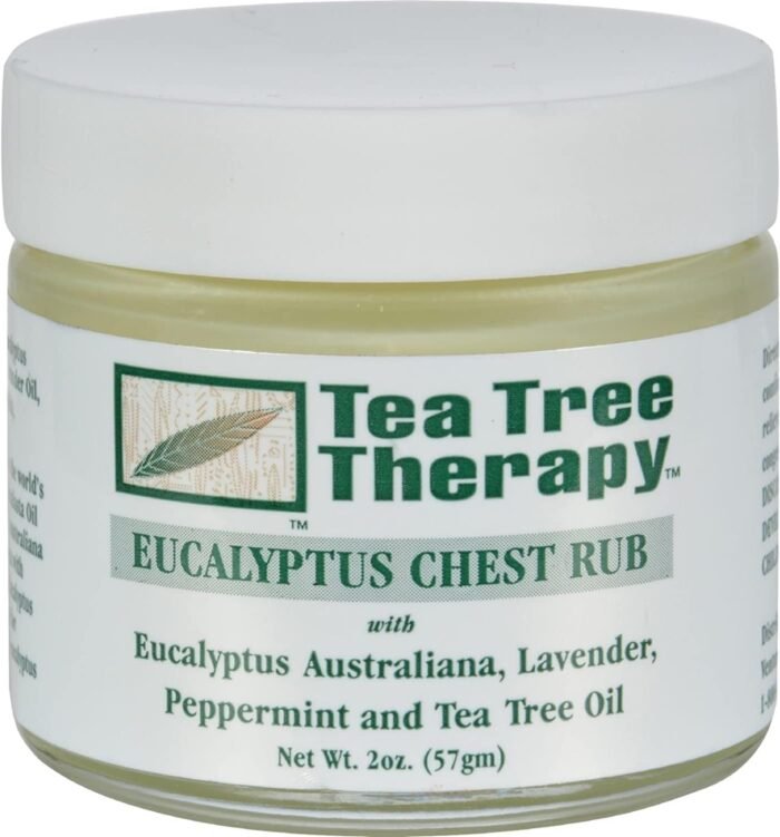 tea tree therapy eucalyptus chest rub