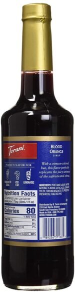 torani blood orange syrup
