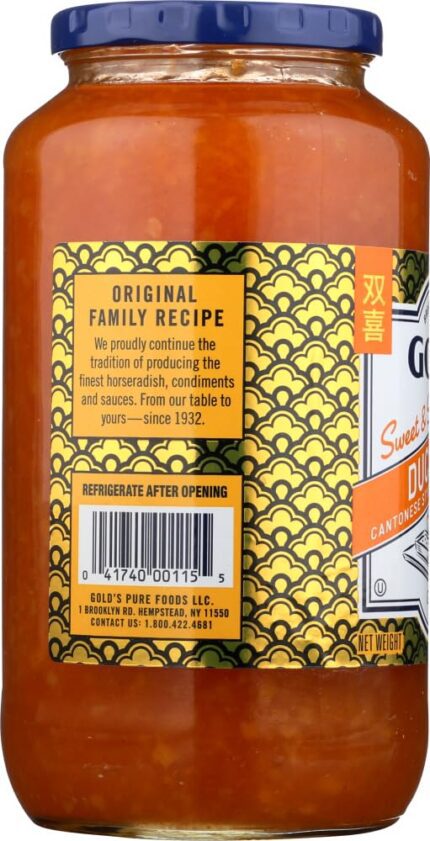 gold's sweet & sour duck sauce