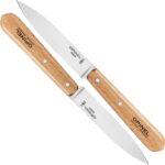 opinel no 112 paring knives 2 piece set