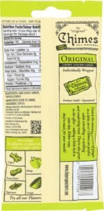 chimes ginger chews pack