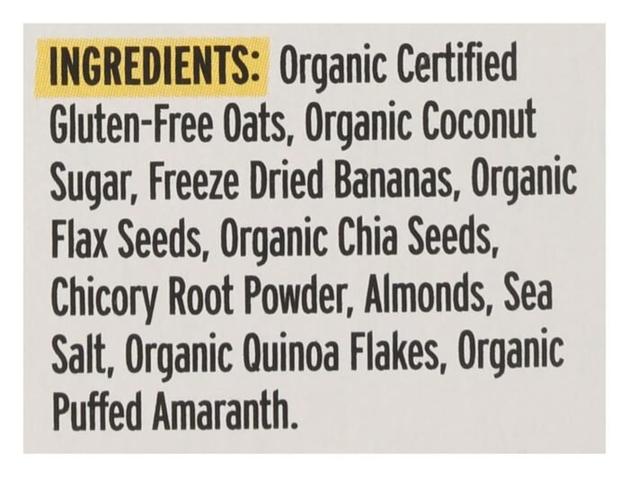 purely elizabeth banana nut superfood oatmeal pack