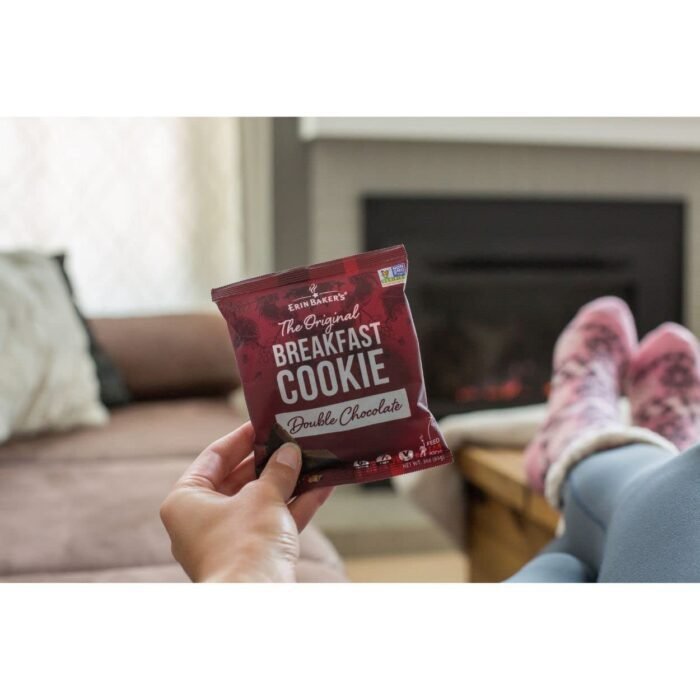 erin bakers double chocolate breakfast cookies pack