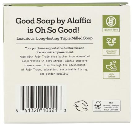 alaffia good soap peppermint
