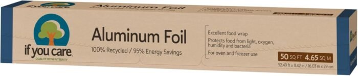 if you care aluminum foil 100% recycled 50 sq ft