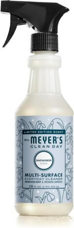 mrs meyers clean day cleaner spray snowdrop