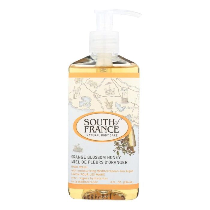 south of france orange blossom honey wash