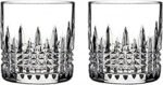 waterford connoisseur lismore diamond straight set of 2