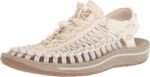 keen womens uneek sandals white cap cornstalk 7.5