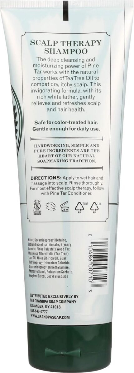 granpa soap pine tar shampoo