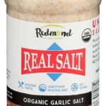 Redmond Real  Organic Garlic Salt, 4.75 Oz