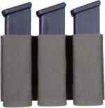 Esstac Triple Pistol Gap KYWI Mag Pouch, Ranger Green - Image 2