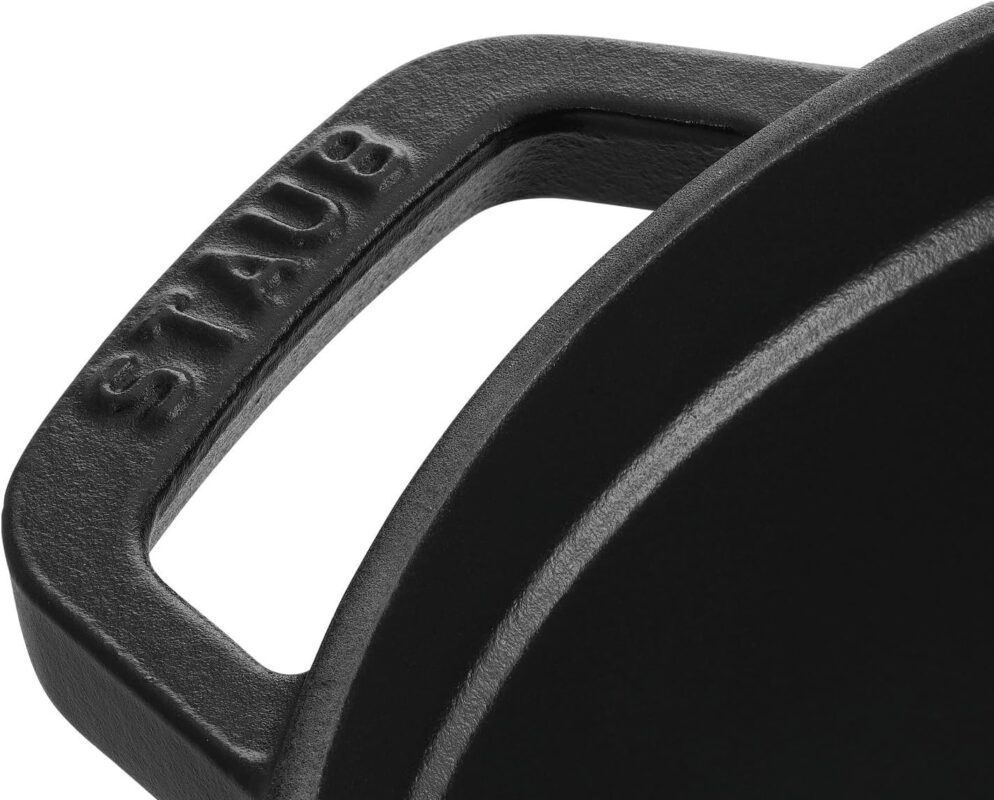 staub la cocotte round black 16 cm