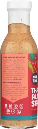 Yai's Thai Almond Sauce, 12 Oz