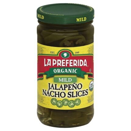 La Preferida Organic Mild Jalapeño Slices, 11.5 Oz