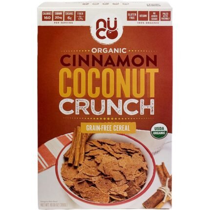NUCO Organic Cinnamon Coconut Crunch, 10.58 Oz
