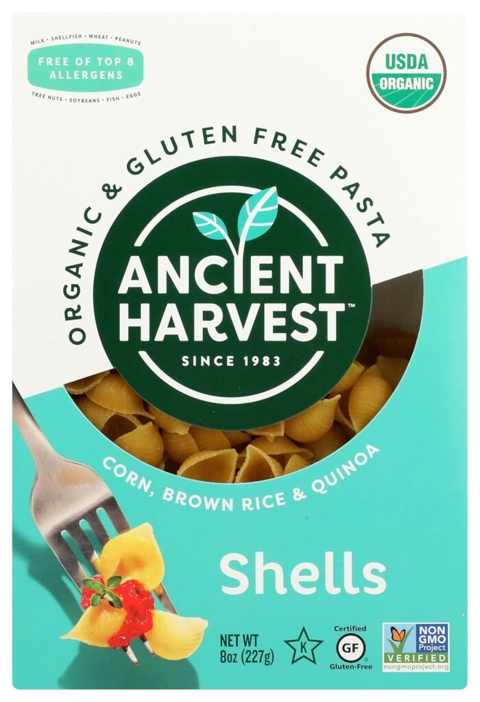 ancient harvest organic and gluten free pasta pack