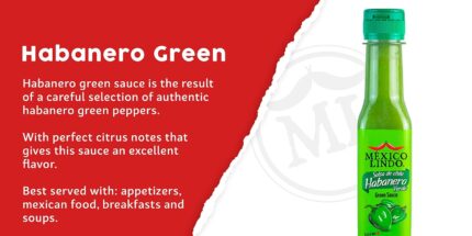 mexico lindo habanero hot red sauce