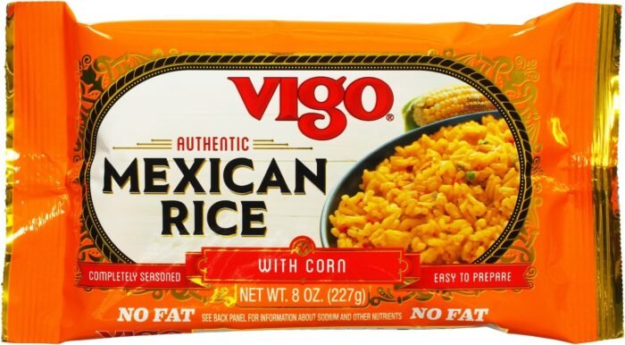 vigo authentic mexican rice with corn pack