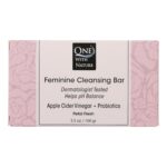 One With Nature Feminine Cleansing Bar Soap, 3.5 Oz