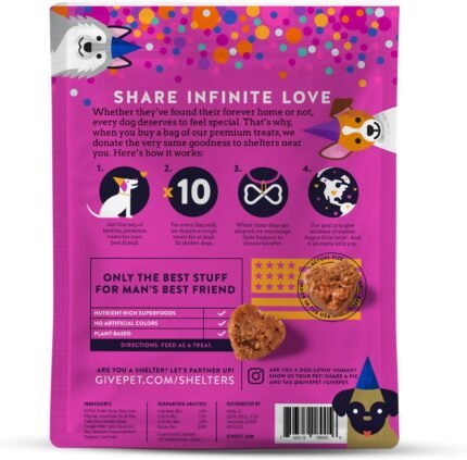give pet gotcha day paw ty dog treats pack