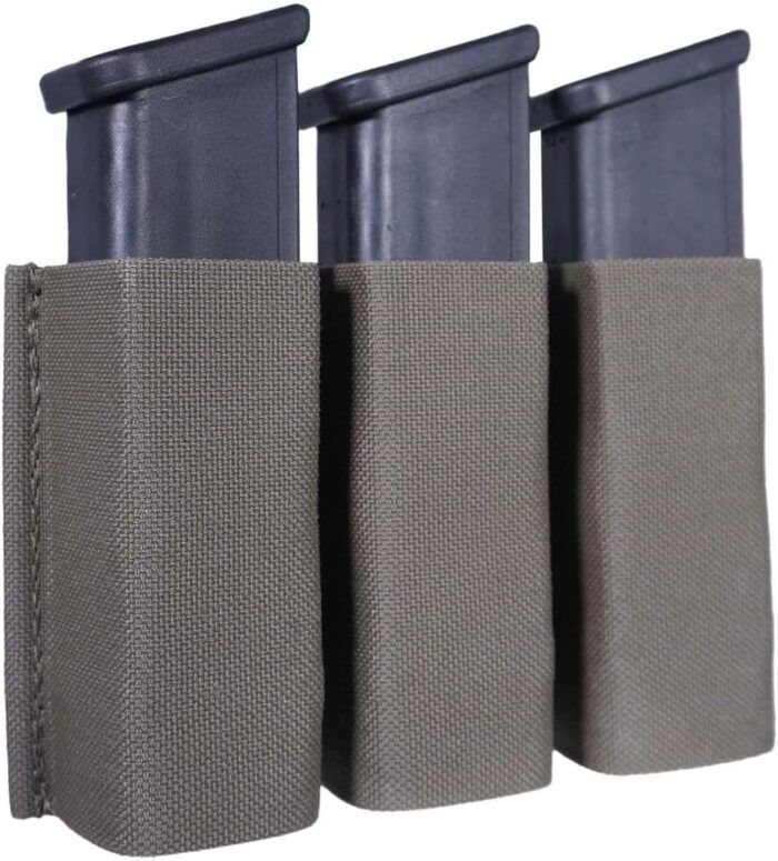 Esstac Triple Pistol Gap KYWI Mag Pouch, Ranger Green - Image 1