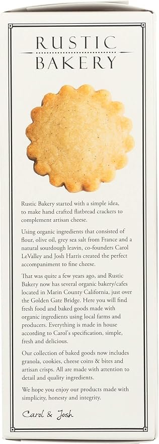 rustic bakery vanilla bean shortbread pack