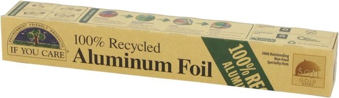 if you care aluminum foil 100% recycled 50 sq ft