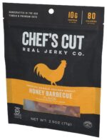 chefs cut real chicken jerky honey barbecue pack