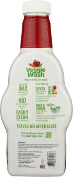 veggie wash fruit and vegetable wash