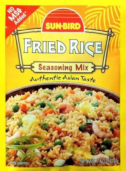 sun bird fried rice seasoning mix pack