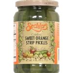 Sechler's Candied Sweet Orange Strip Pickles, 16 Oz