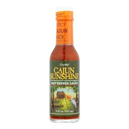 try me cajun sunshine hot pepper sauce