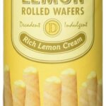 Dolcetto Zesty Lemon Rolled Wafers, 3 Oz