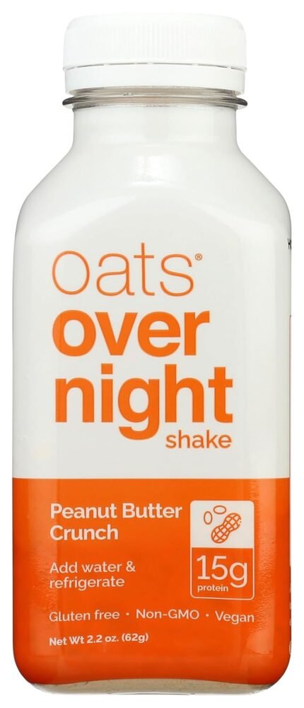 oats overmight shake peanut butter crunch