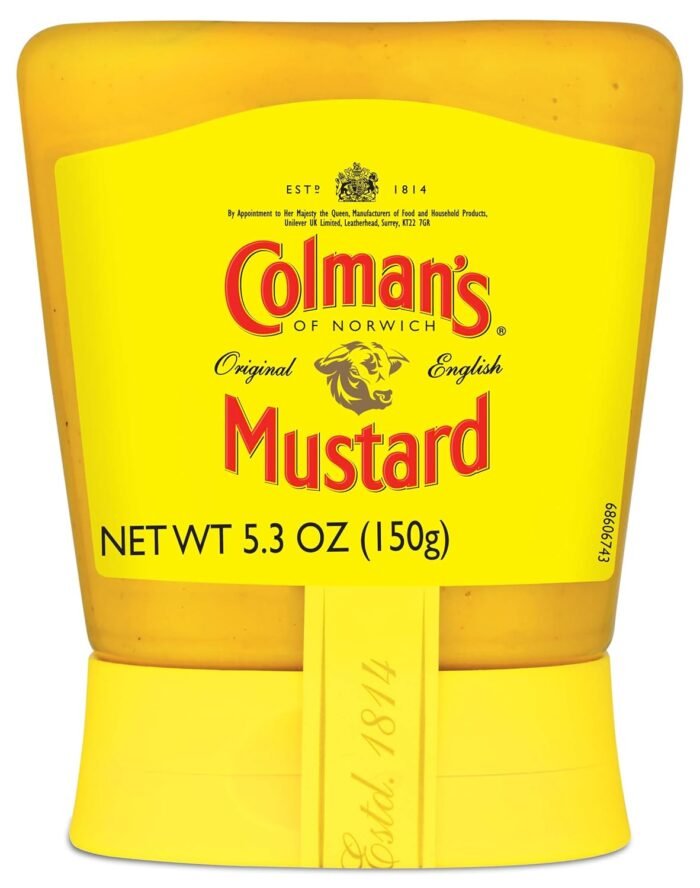 colman's squeezy mustard