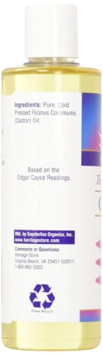 Heritage Store Castor Oil, 8 Fl Oz - Image 2