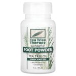 tea tree therapy antiseptic foot powder unscented