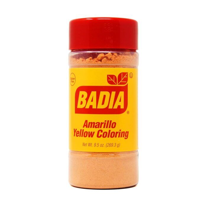 badia amarillo yellow coloring