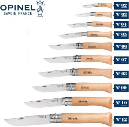 opinel no 08 stainless steel folding knife