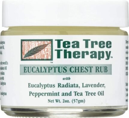 tea tree therapy eucalyptus chest rub