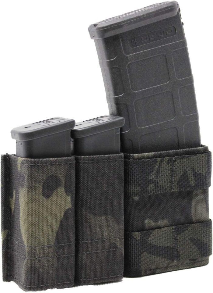 Esstac 1+2 KYWI Pouch, Multicam Black - Image 1