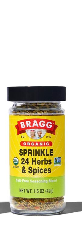 bragg organic sprinkle 24 herbs & spices