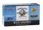 henry & lisa's wild sardines in spring water pack