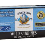 henry & lisa's wild sardines in spring water pack
