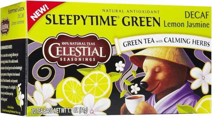 celestial seasonings green tea herbs pack