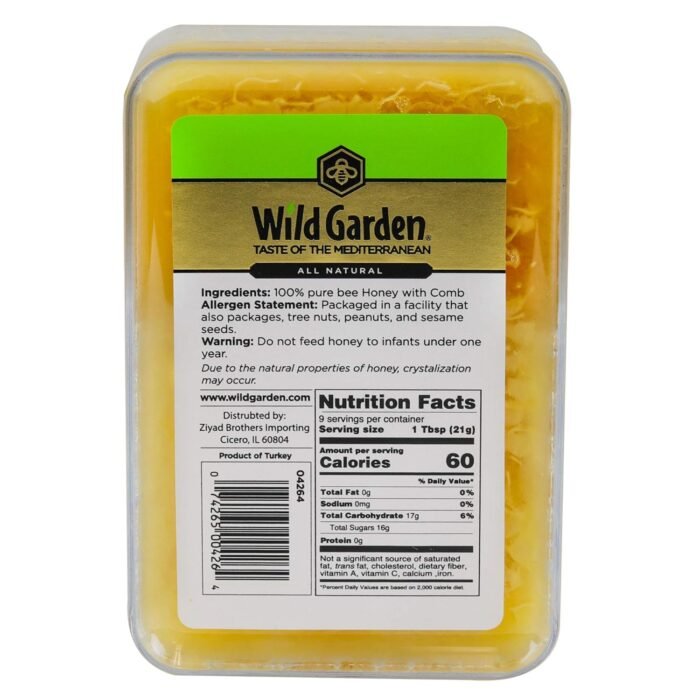 wild garden premium honeycomb all natural