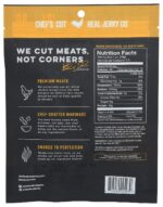 chefs cut real chicken jerky honey barbecue pack