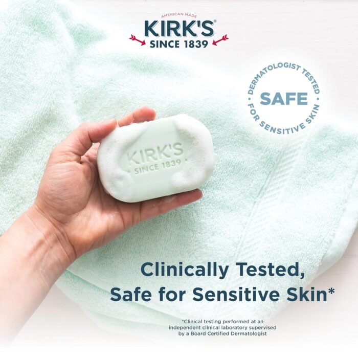 kirk's gentle castile castile soap soothing aloe vera
